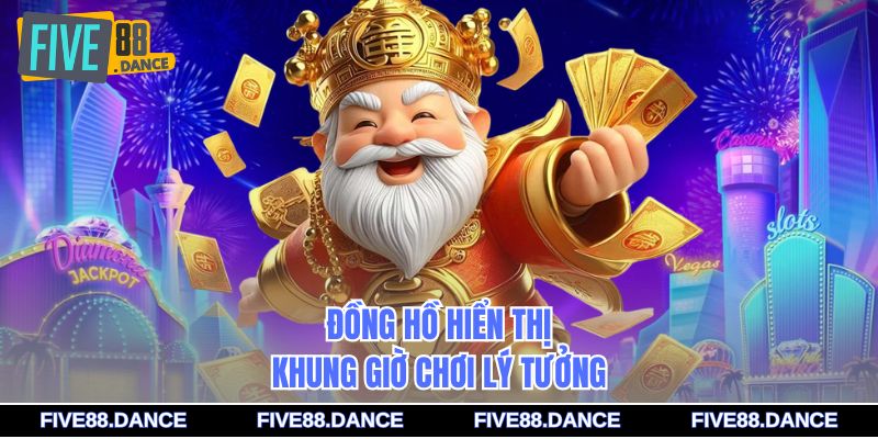 Đồng hồ hiển thị khung giờ chơi lý tưởng